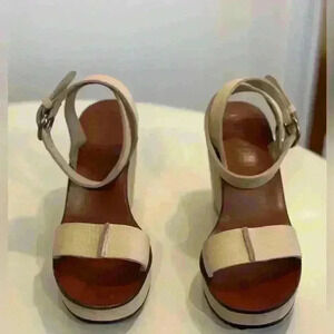 Miu Miu Suede Platform Sandals
